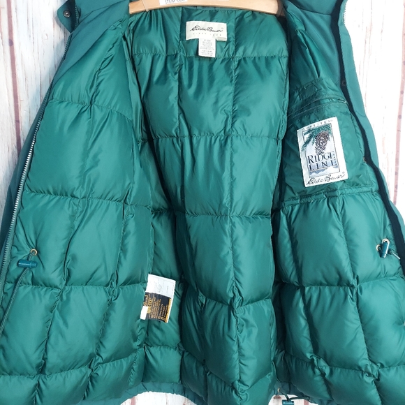 Eddie Bauer Ridge Line Goose Down Gortex Jacket - Picture 8 of 12